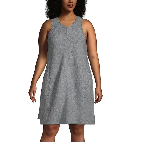 white a line linen dress Calianna Linen Maxi Dress